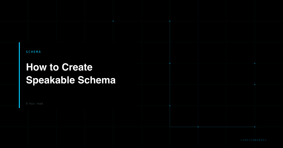 How to Create Speakable Schema